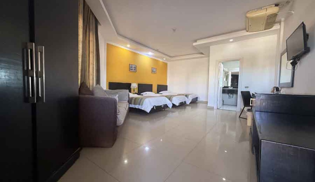 Standard Triple room /  Half Board ....( Breakfast & Dinner )